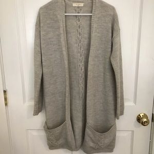 Duster sweater
